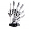 Set cutite pe stativ ACERO