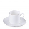 Cesca cu farfurie ELEGANCE ESPRESSO