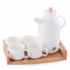 Set ceainic cu infuzor cu 4 cani CLASSICO