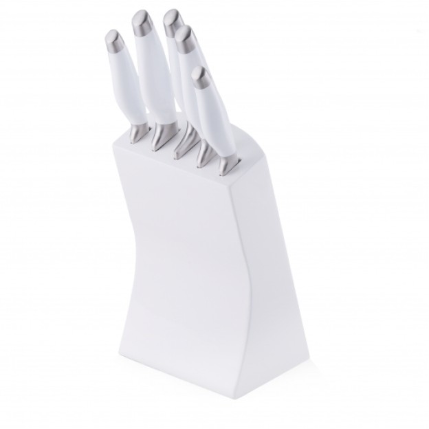 Set cutite pe stativ  BLANCA