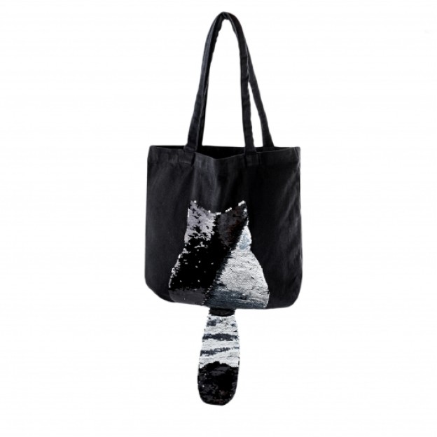 Geanta cumparaturi SEQUINS CAT