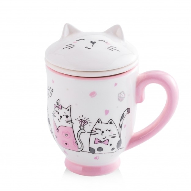 Cana cu capac LOVECAT