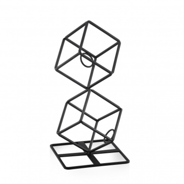 Suport 2 sticle vin CUBES