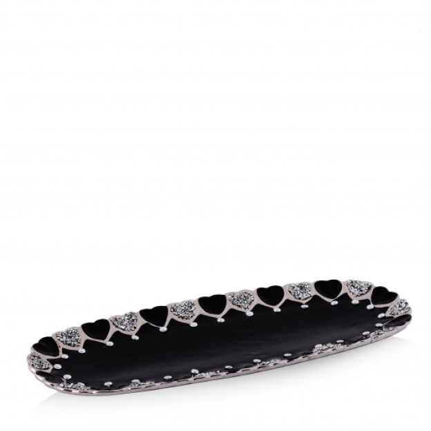 Platou decorativ GLITTERHEART