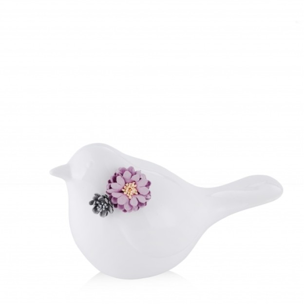 Figurina ceramica FLOWERBIRDO
