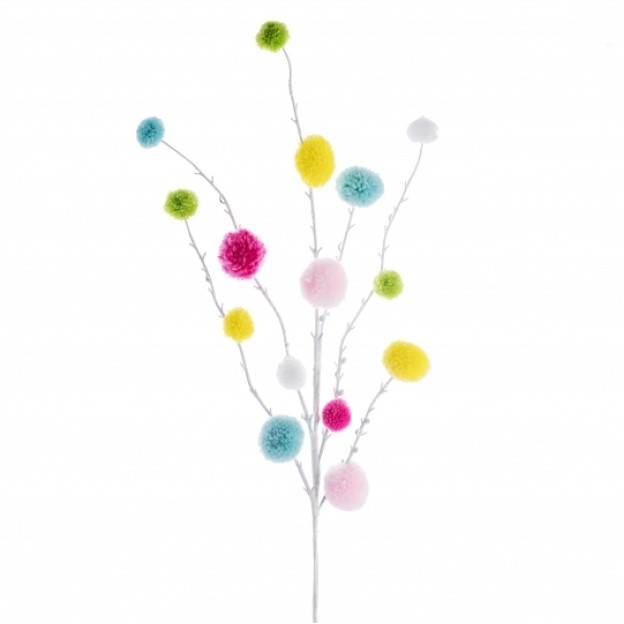 Crenguta decorativa POMPOM