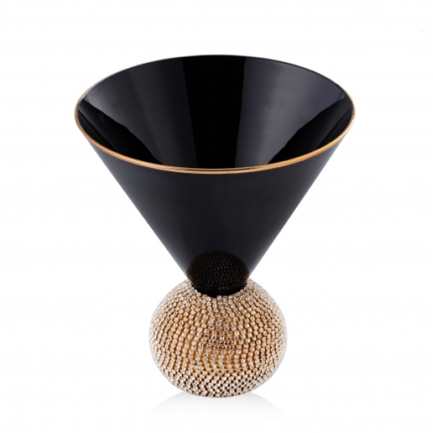 Pahar penru Martini DIAMONDS BLACK