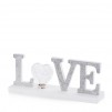 Figura decor lumina LOVE