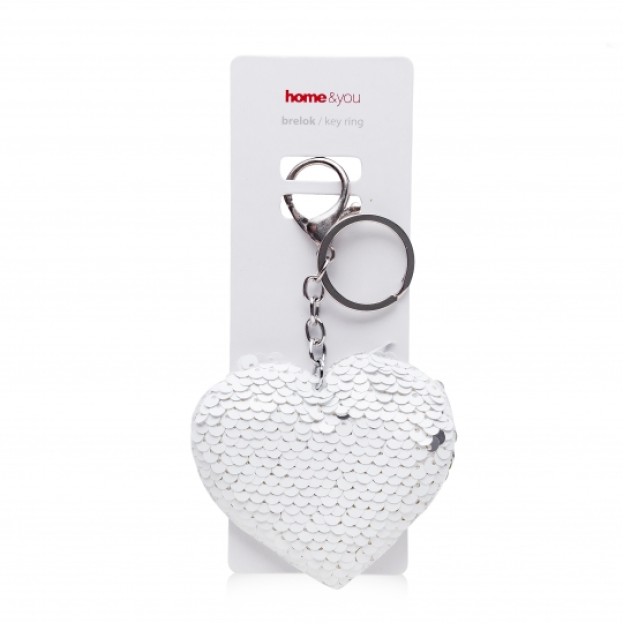 Breloc SEQUIN HEART