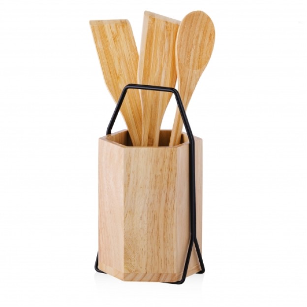 Set accesorii bucatarie WOODINI