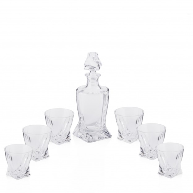 Set grafin cu pahare TWIST