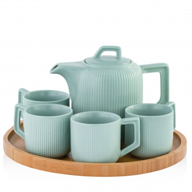 Set ceainic cu cani PASTEL LINERS
