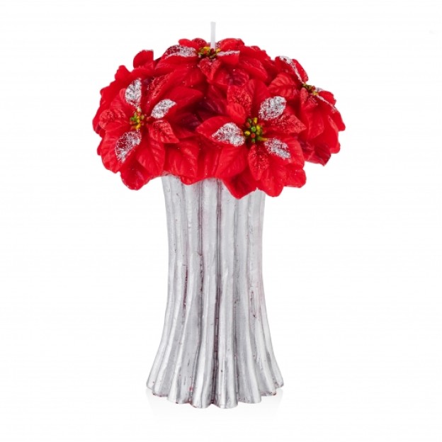 Lumânare POINSETTINA BUNCH