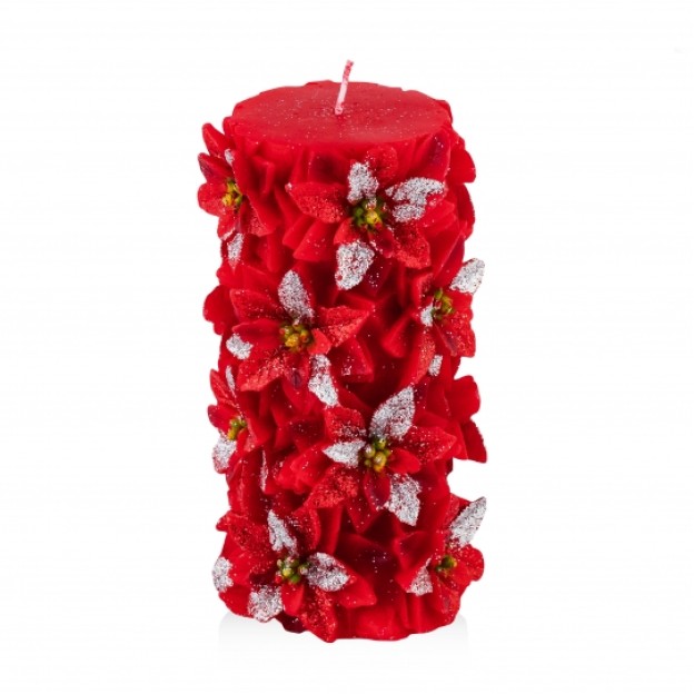 Lumânare POINSETTINA PILLAR