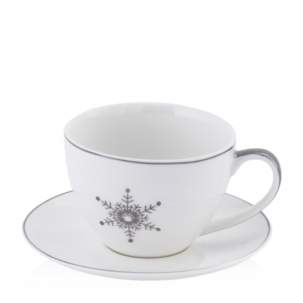 Ceasca cu farfurie SNOWBALLA