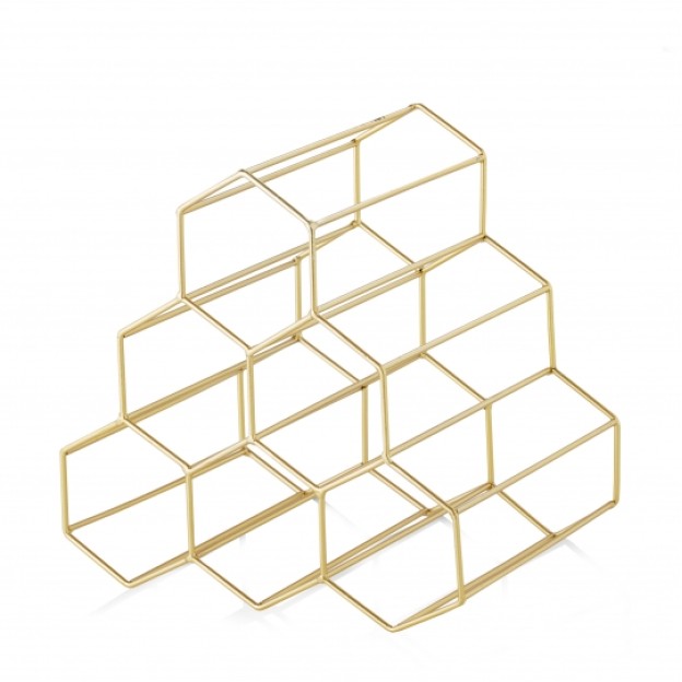 Suport sticla vin HONEYCOMB