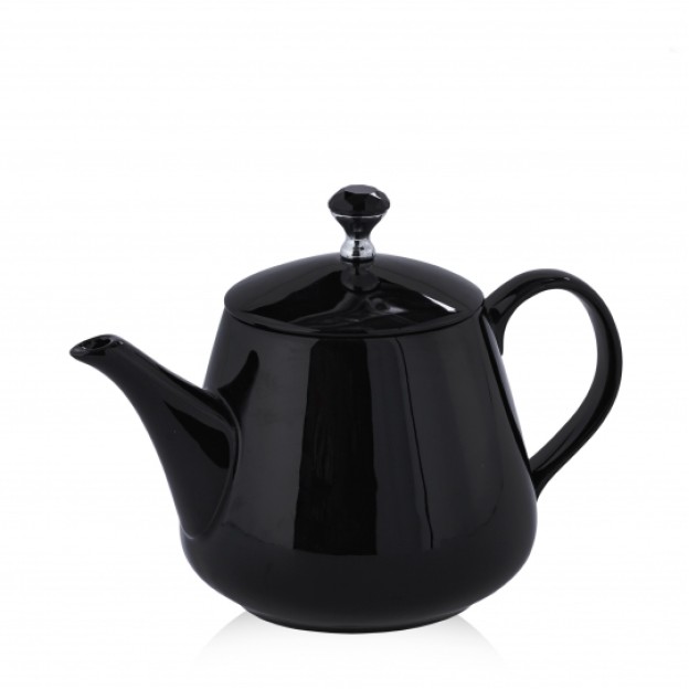 Ceainic cu infuzor  DIAMANT BLACK