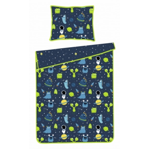 Set lenjerie pat SPACEMONSTER