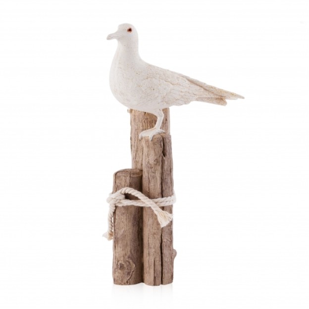 figurina decorativa WOODENSEAGULL