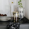 Ceainic cu infuzor  GLASSGOLD