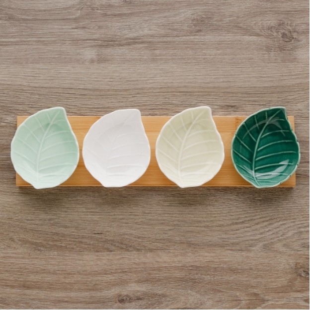 platou decorativ LEAFIO