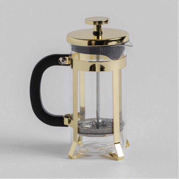 Ceainic cu infuzor  GLASSGOLD SMALL