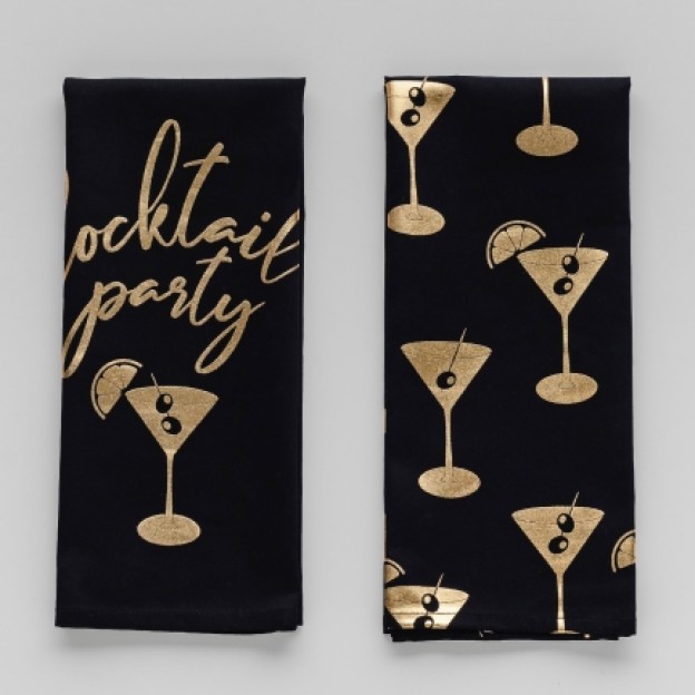 Set prosoape bucatarie  COCKTAIL PARTY