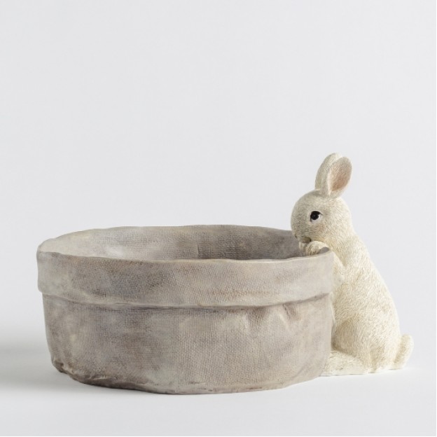 Bol decorativ BUNNIES JUTE