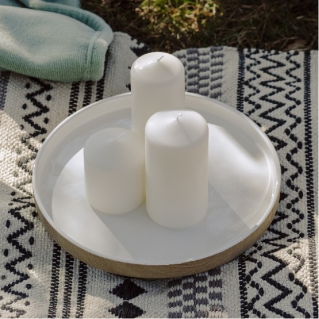 platou decorativ MADERROSROUND