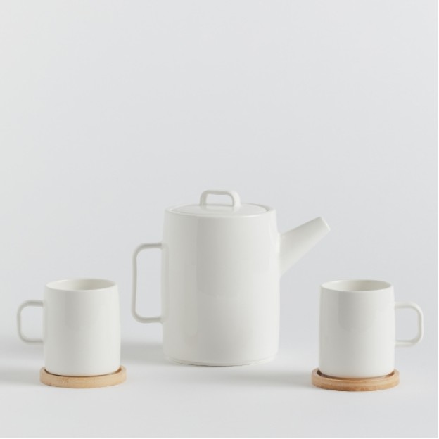 Set ceainic cu cani PLAINO