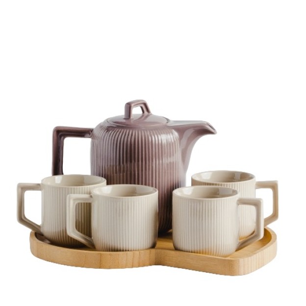 Set ceainic cu cesti LINERS 2