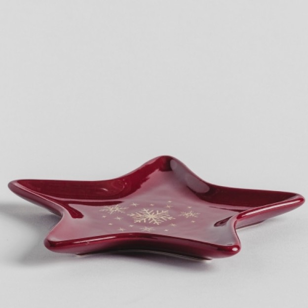 Platou decorativ NAVIDADOS STAR