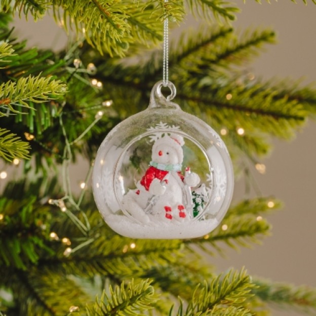 Jucarie pentru brad SNOWMANI