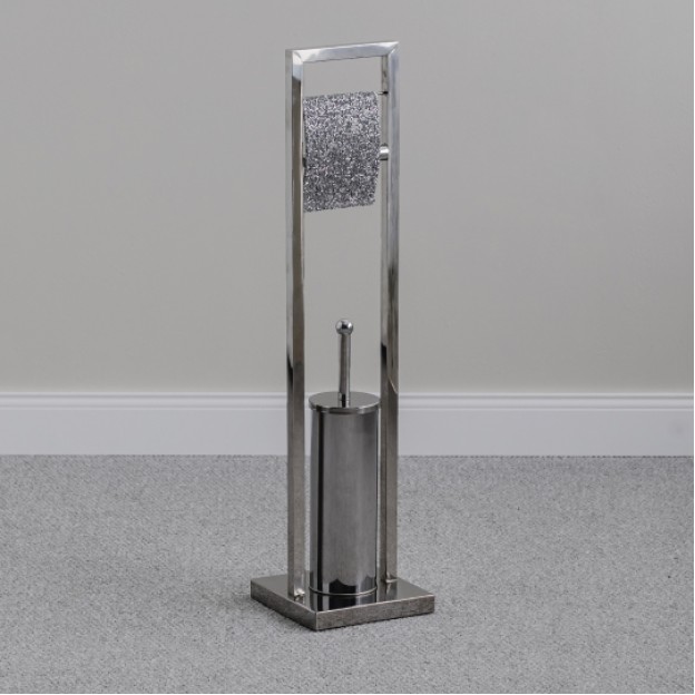 Suport pentru hartie si perie WC STARDUSTIONER SQUARE
