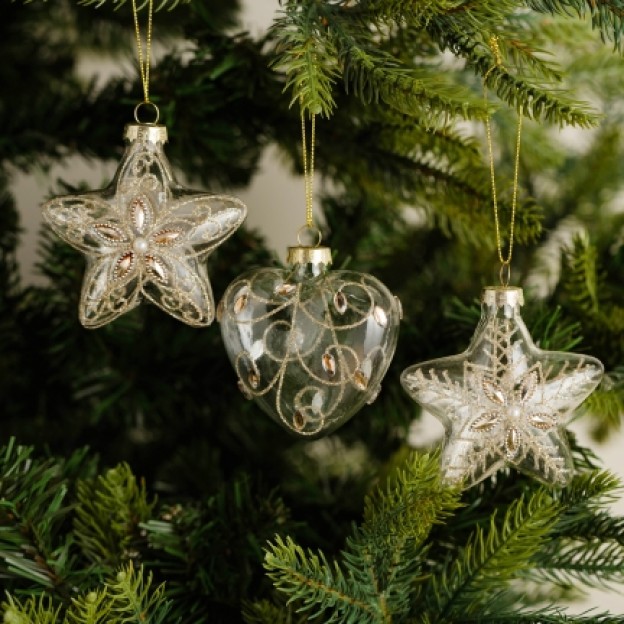 Set jucarii de brad GENTLIS