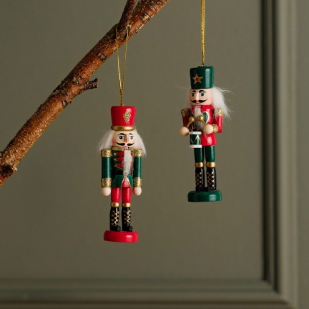 Set jucarii de brad NUTCRACKERS